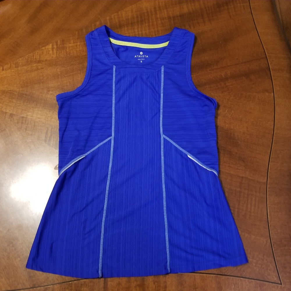 Athleta reflective run tank sz S